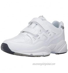 Propet Women's Stability Walker Strap Walking Shoe  White 8.5 4E US