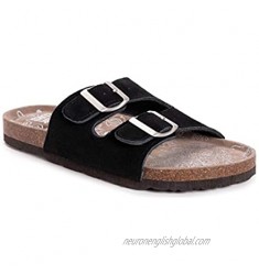 MUK LUKS Women's Terra Turf Marla-Chocolate Flat Sandal