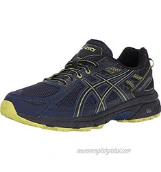 ASICS Men's Gel-Venture 6 Running Shoe  Indigo Blue/Black/Energy Green  9 4E US