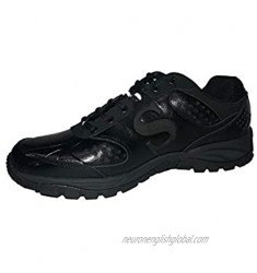 Smitty | BBS-FS1 | Professional Baseball Umpire Field Shoes | All Black