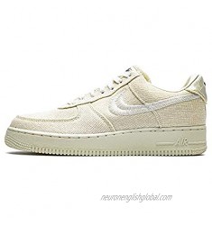 Nike Mens Air Force 1 Low CZ9084 200 Stussy - Fossil - Size