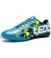 LEOCI Teenage Boys and Girls Professional Soccer Football Shoes Indoor/Outdoor Antiskid Training Shoes