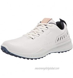 ECCO Men's S-Line Hydromax Golf Shoe White 7-7. 5