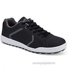 Founders Club Men's Spikeless Performance Street Golf Shoe Grey Comfortable oncourse offcourse