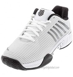 K-Swiss Men's Hypercourt Express 2 2E Tennis Shoe (White/Black/High-Rise
