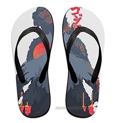 Dametul Quick Dry Flip-Flop Unisex Leisure Thong Sandals Shower Shoes for Spa