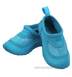 Infant Toddler Unisex Water Sand and Swim Shoes by Iplay - Aqua - 7 Toddler