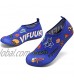 VIFUUR Unisex Quick Drying Aqua Water Shoes Pool Beach Yoga Exercise Shoes for Men Women