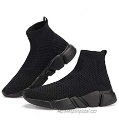 N / A Mens Tennis Shoes Sock Shoes Running Fashion Sneakers for Men Work Shoe Slip On Athletic Shoes