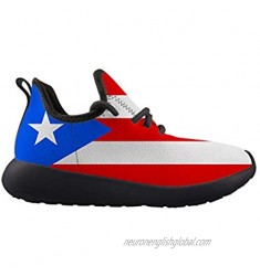 Puerto Rico Flag Kids Sneaker Lightweight Breathable Running Tennis Boys Girls Shoes