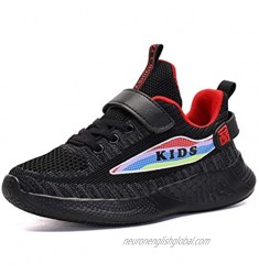 Kids Running Shoes Boys Girls Fashion Sneakers Breathable Lightweight Tennis Athletic Walking Shoe