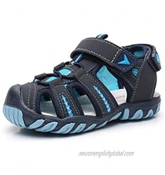 Esphisha Kids Boys Girls Close Toe Outdoor Sport Beach Sandals (Toddler/Little Kid)