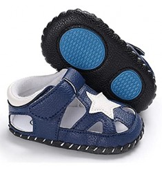 Infant Toddler Baby Boys Sandals Soft Anti-Slip Infant Summer Outdoor First Walkers Sandal Shoes