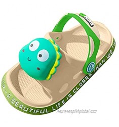Kids Cartoon Clogs Boys Girls Toddler Slip-on Sandals No-Slip Shower Slipper Toddler Non-Slip Summer Slippers Water Shoes