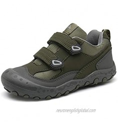 Mishansha Boys Girls Athletic Hiking Shoes Anti Collision Non Slip Outdoor Walking Running Sneakers