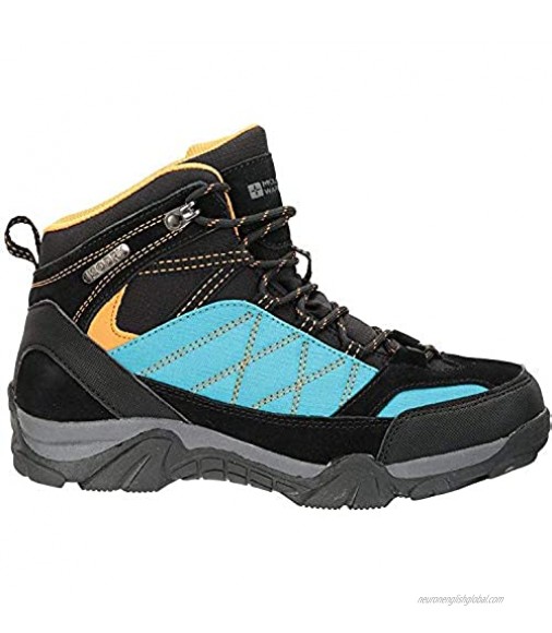 Mountain Warehouse Rapid Kids Waterproof Boots - for Girls & Boys Petrol Blue Kids Shoe Size 4 US