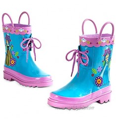 Disney Store Deluxe Frozen Anna Elsa Rain Boots Shoes
