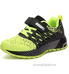 UBFEN Kids Running Shoes Walking Sports Athletic Tennis Sneakers for Boys Girls