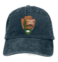 Denim Cap US National Park Logo Baseball Dad Cap Classic Adjustable Casual Sports for Men Women Hat