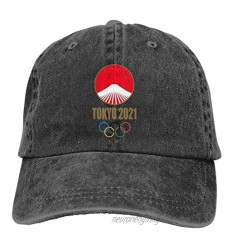Tokyo Olympics 2021 Baseball Cap Adjustable Sun Hats for Men and Women for Running Workouts and Outdoor Activities