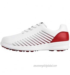 RTY XZ156 Womens Golf Casual Shoes Waterproof Breathable Red 37