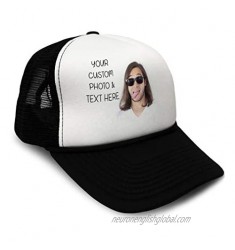 Trucker Hat Men & Women Snapback Custom Personalized Photo & Text Baseball Cap