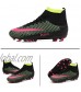 iFANS Men's Athletic Outdoor/Indoor Comfortable Football Shoes Cleats Soccer Sneaker Shoes
