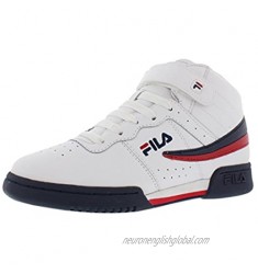 Fila Kids F-13 Shoes White/Navy/Red 13.5